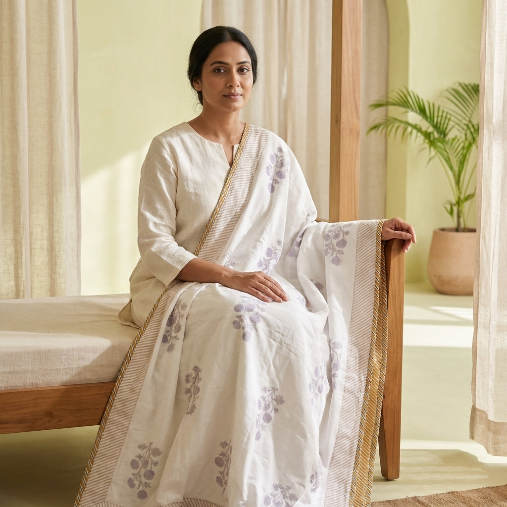 Dohar Blanket on Mom
